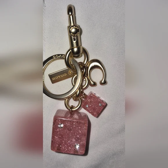 NWOT Coach Dice Cluster Bag Charm/ Keychain - Picture 7 of 9